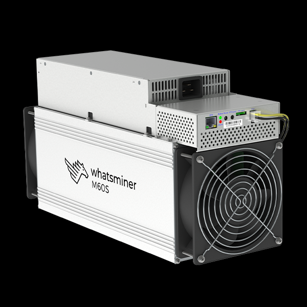 MicroBT Whatsminer M60S 186Th/s SHA-256 BTC Miner