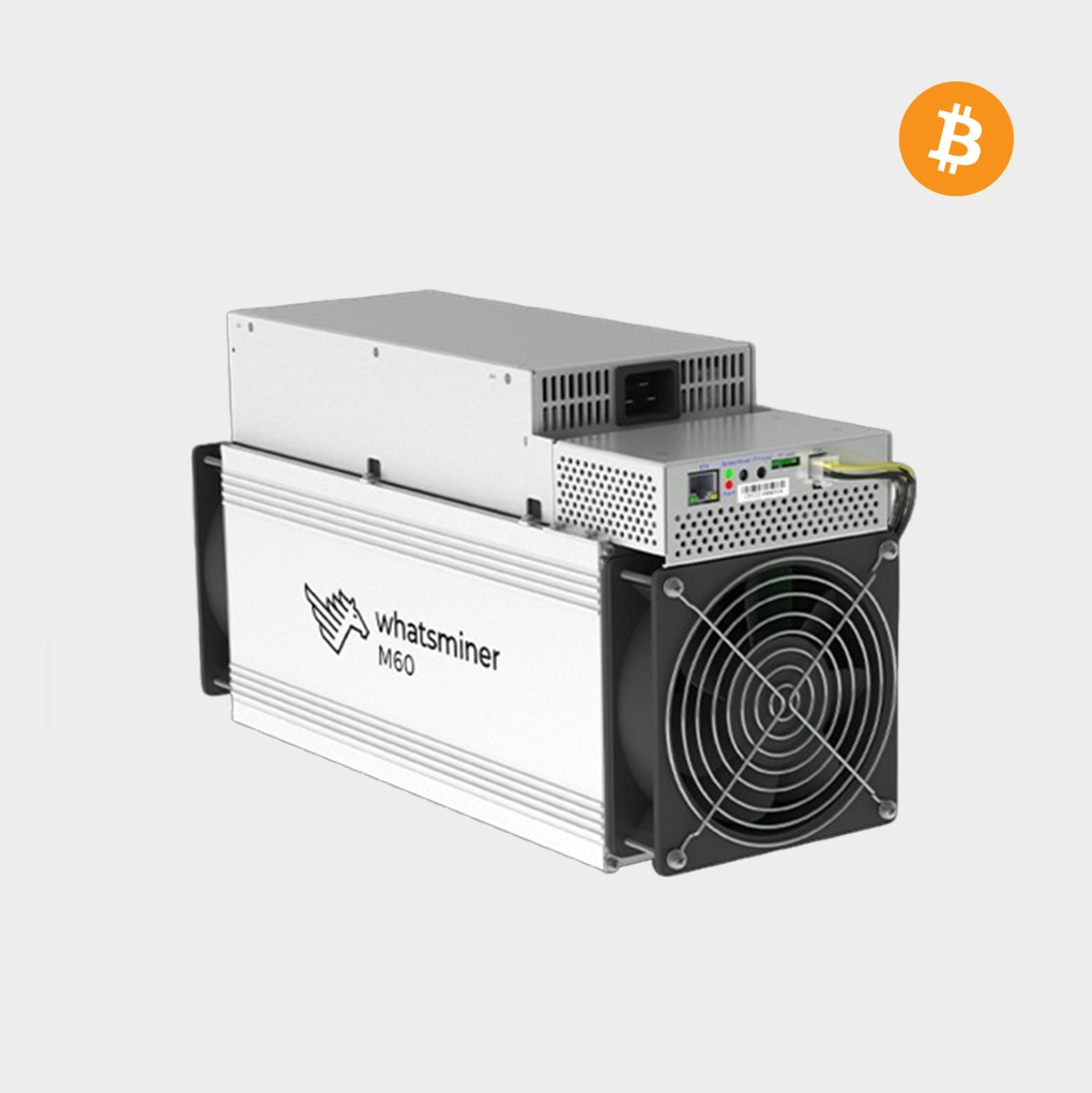 MicroBT Whatsminer M60 172Th/s SHA-256 BTC Miner