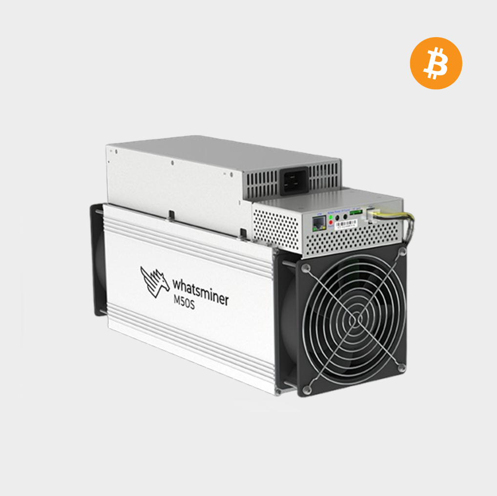 MicroBT Whatsminer M50S 126Th/s SHA-256 BTC Miner